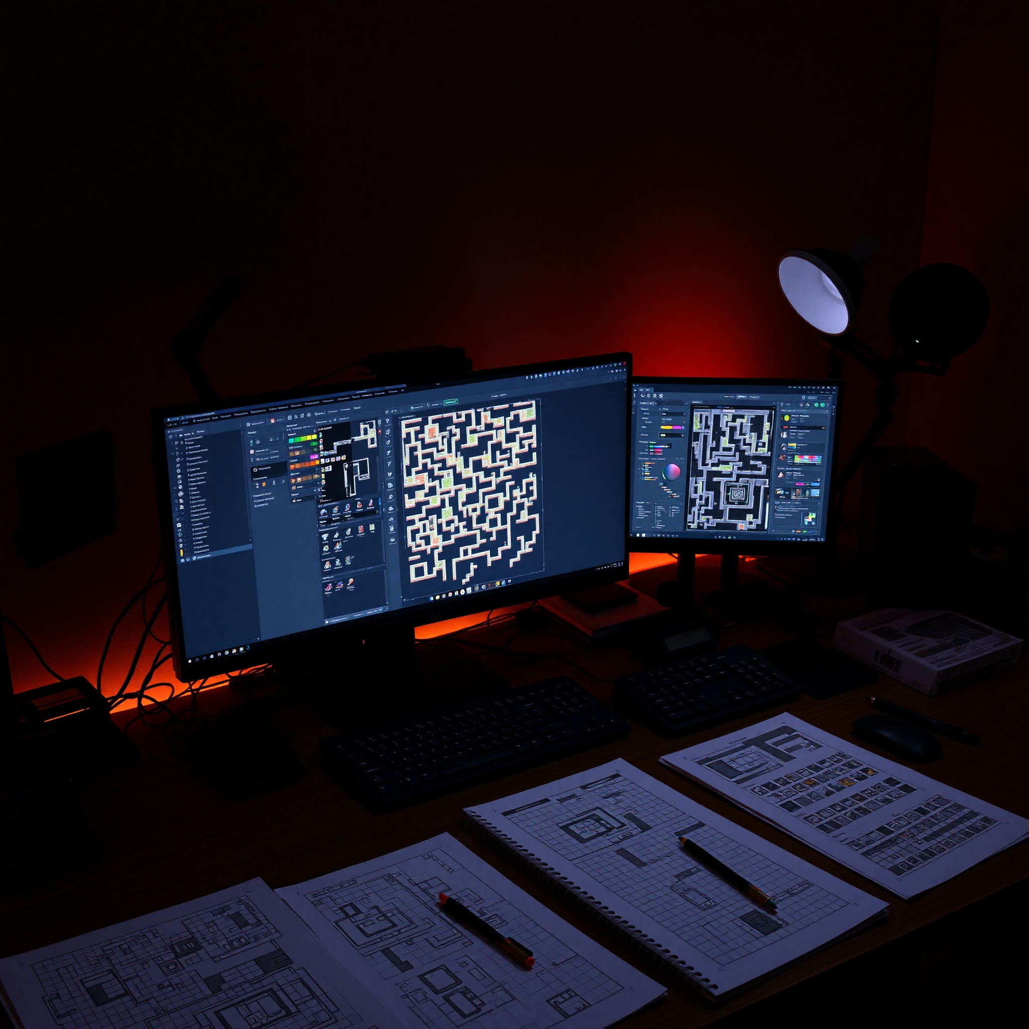 Diseño de niveles retro para juegos 2D con mapas de ejemplo y principios de game design aplicados