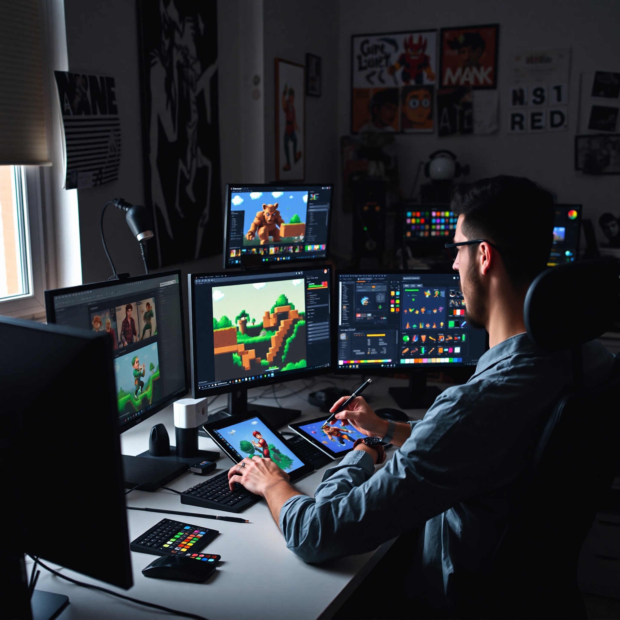 Guía visual sobre técnicas fundamentales de pixel art